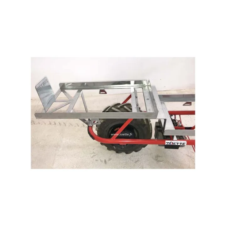 Brouette électrique haut de gamme EXTRA PRO VITICULTURE 150 kg ZOETTE