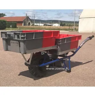 Brouette électrique ZOETTE haut de gamme EXTRA CLAS VITICULTURE 150 kg