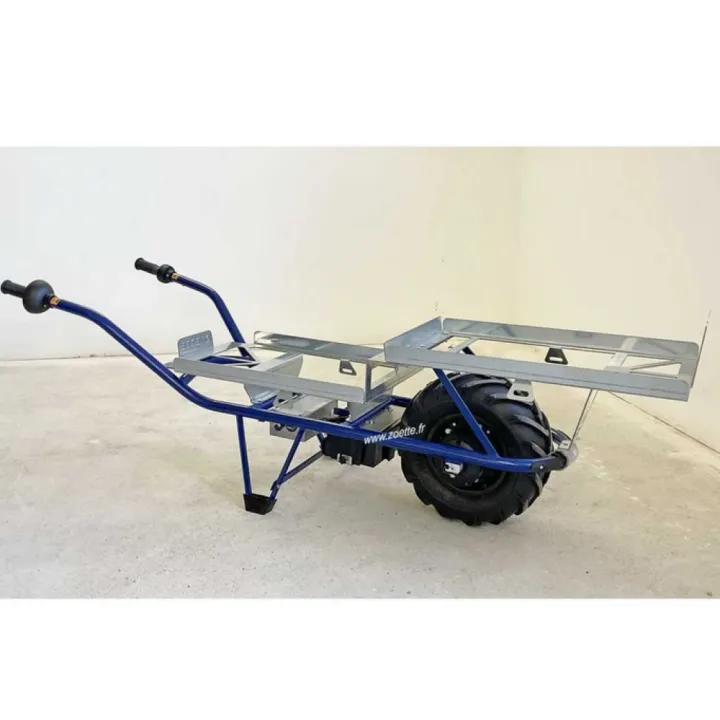 Brouette électrique ZOETTE haut de gamme EXTRA PRO VITICULTURE 150 kg