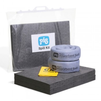 Kit d'absorbants universels PIG® 30 L dans un sac clipsable