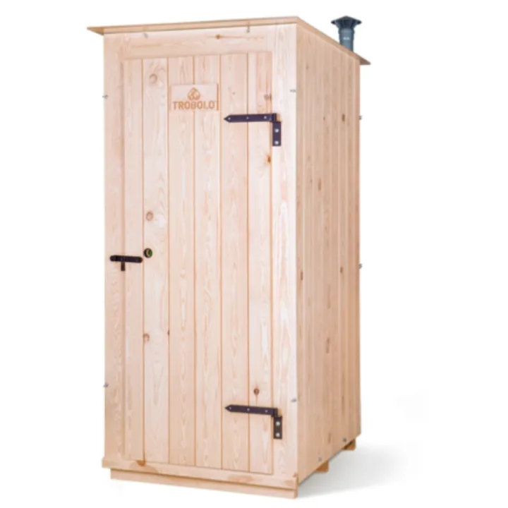 Toilette sèche mobile bois massif TROBOLO KersaBœm