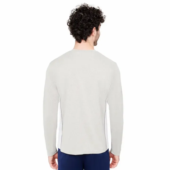 Tee shirt rafraichissant anti-uv manche longue EVO G-HEAT gris dos