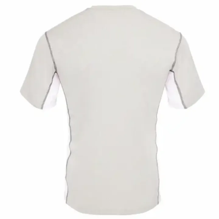 Tee shirt rafraichissant anti-UV manche courte  EVO G-HEAT gris dos