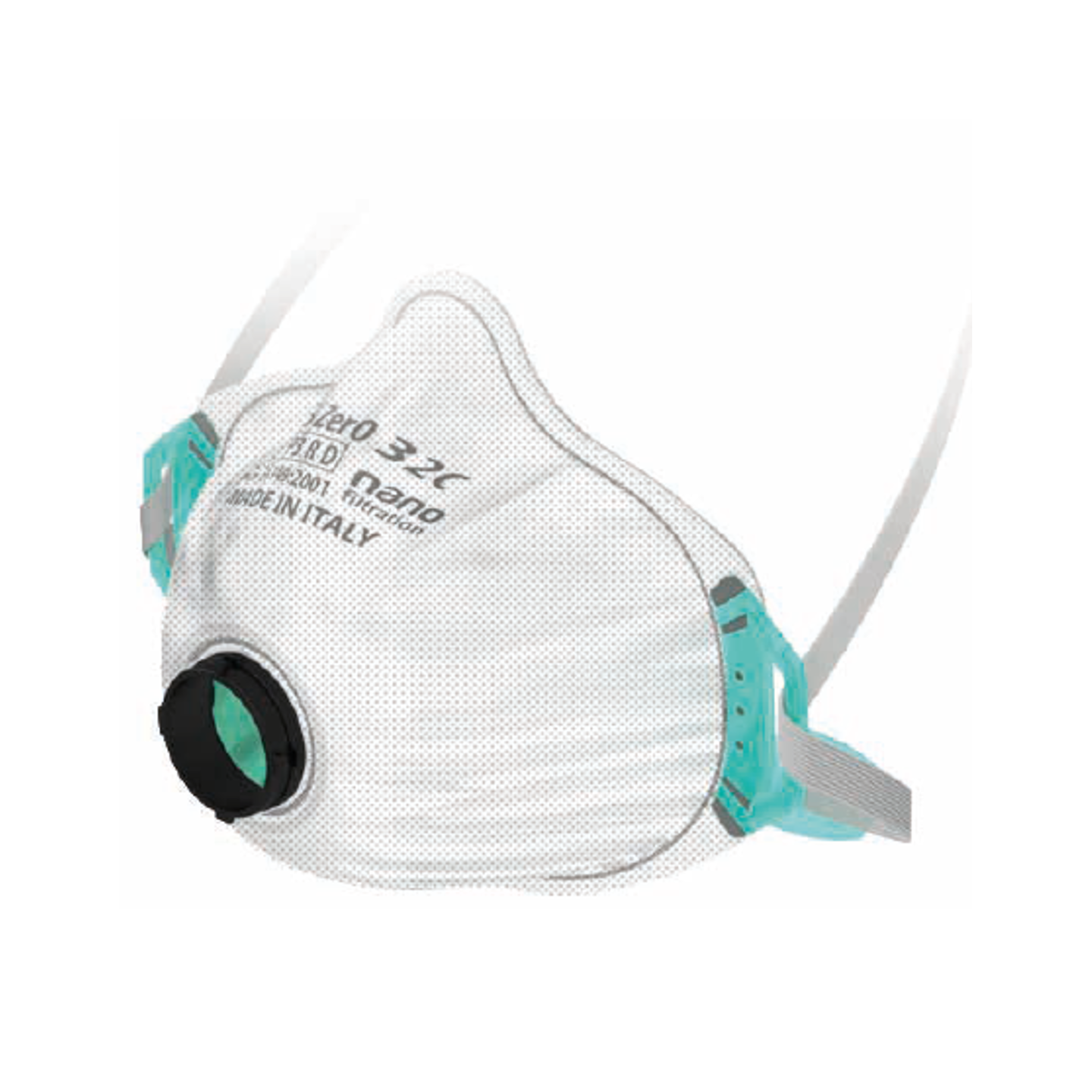 Masque FFP3 R D BLS Zer0 32 Active pour valve électronique