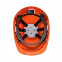 Coiffe de notre casque de sécurité forestier ABS PW98 orange