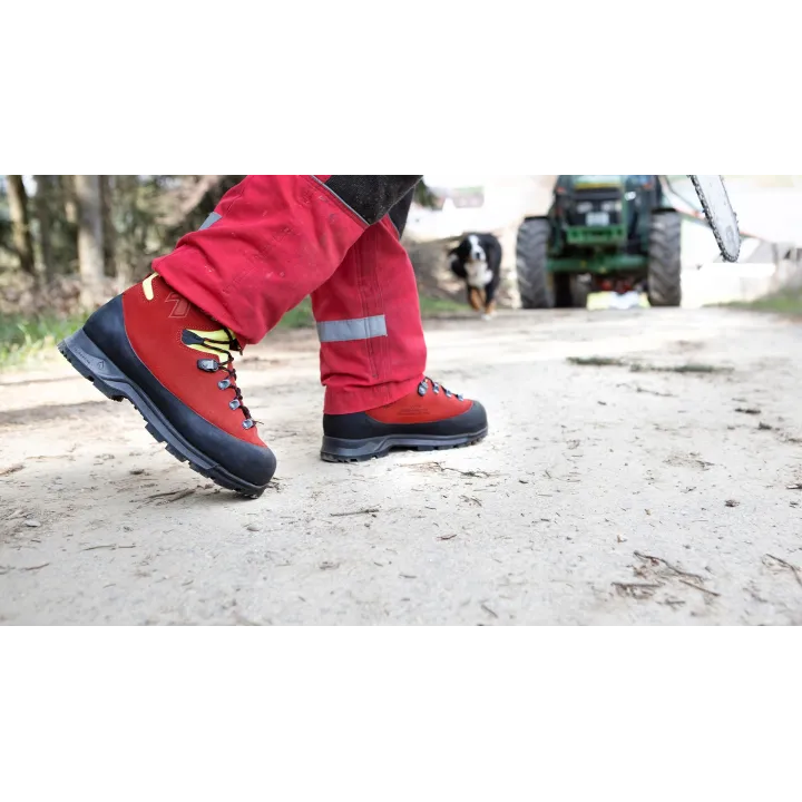 Chaussure anti-coupure PROTECTOR FOREST 2.1 GTX HAIX rouge