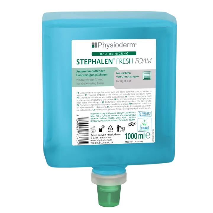 Main mousse nettoyage petites salissures PHYSIODERM