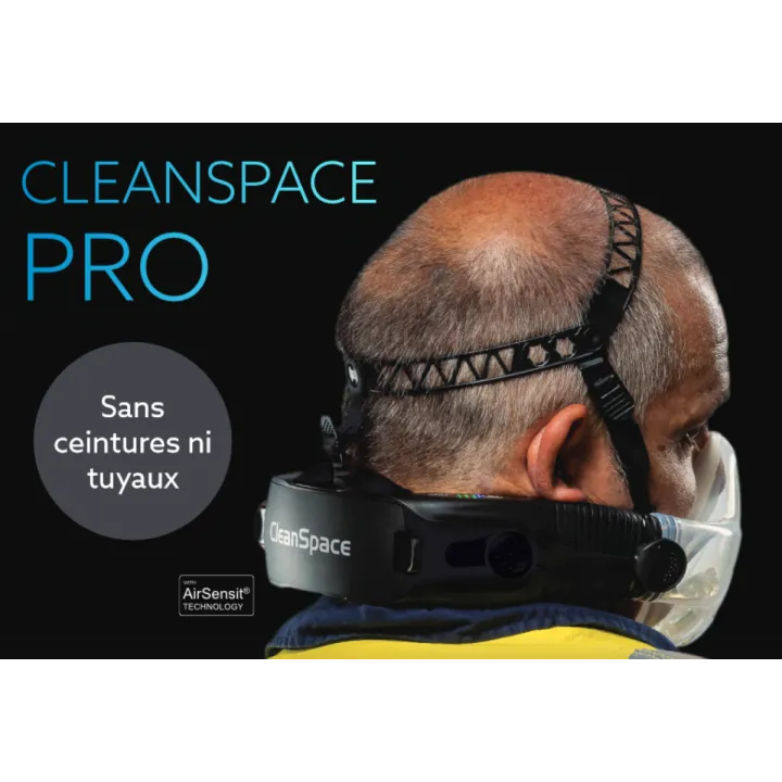usage de notre Kit ventilation respiration assistée demi cleanspace pro A2P3