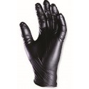 Gants nitrile jetable traite noir 5930 COVERGUARD