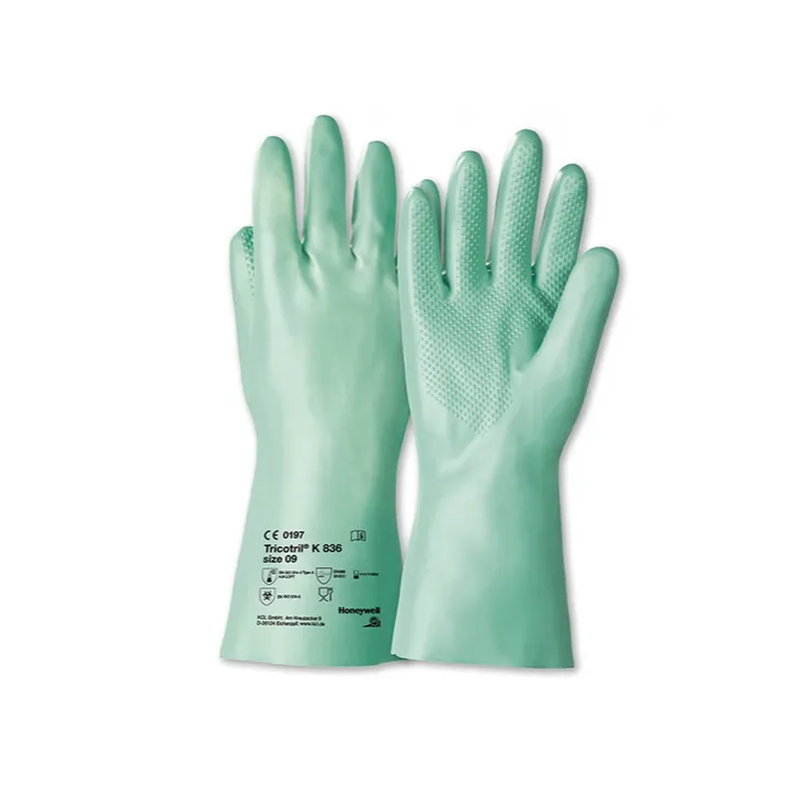 Gants risques chimiques anti-coupures 836 TRICOTRIL 3332