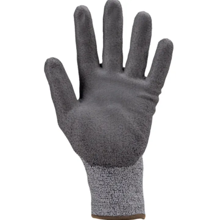 Paume de notre Gant anti-coupure élasthanne enduction polyuréthane  EUROCUT 1CRAG