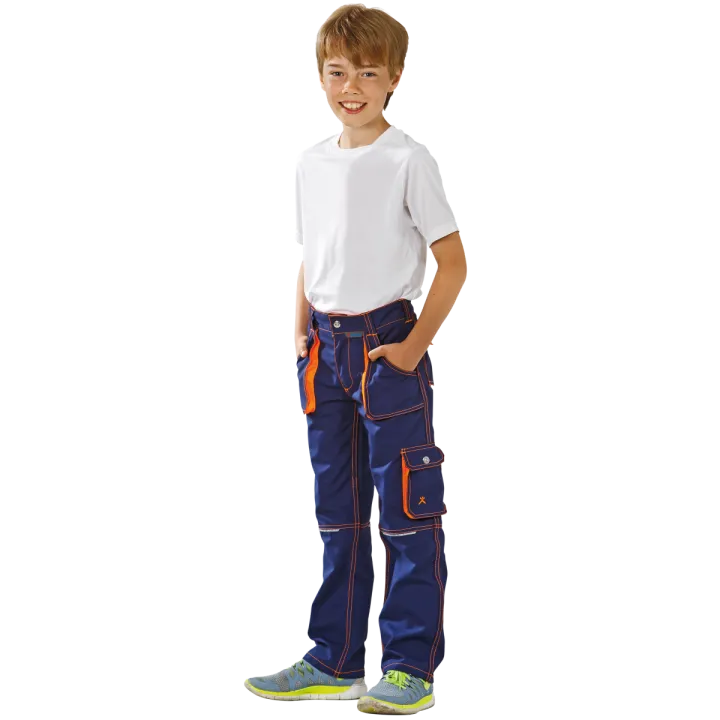 6111 pantalon junior PLANAM marine orange