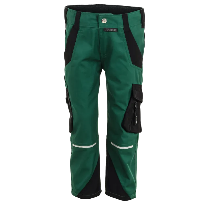 Pantalon enfant élasthanne NORIT PLANAM KIDS vert noir