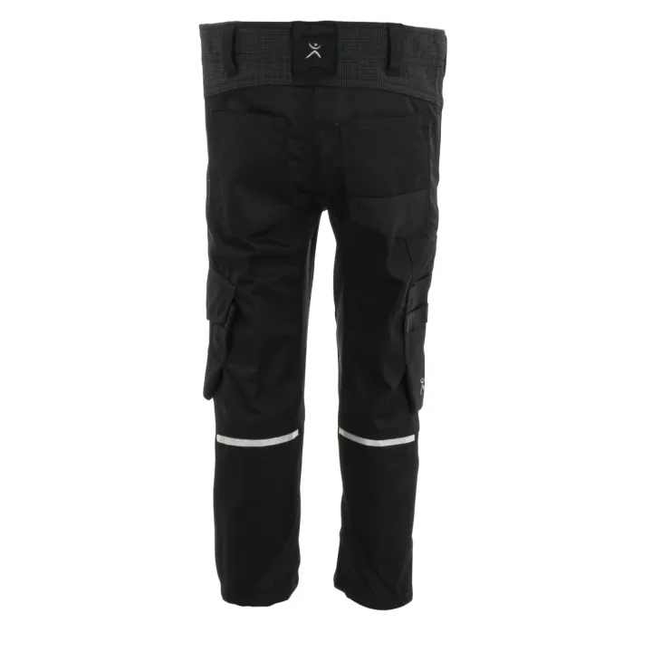 Pantalon enfant élasthanne NORIT PLANAM KIDS noir dos