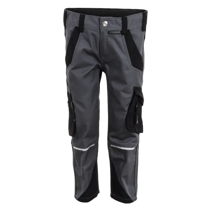 Pantalon enfant élasthanne NORIT PLANAM KIDS ardoise noir