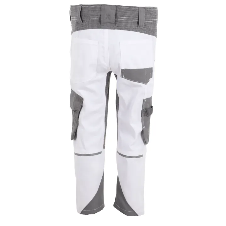 Pantalon enfant élasthanne NORIT PLANAM KIDS blanc zinc dos