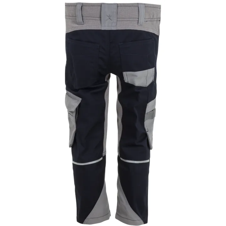 Pantalon enfant élasthanne NORIT PLANAM KIDS bleu noir zinc dos