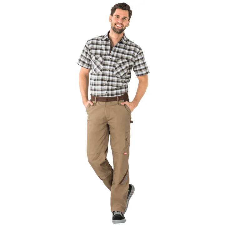 Pantalon de travail HIGHLINE PLANAM sable marron zinc