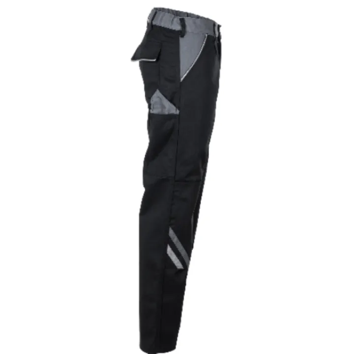 Pantalon de travail noir ardoise zinc highline planam profil