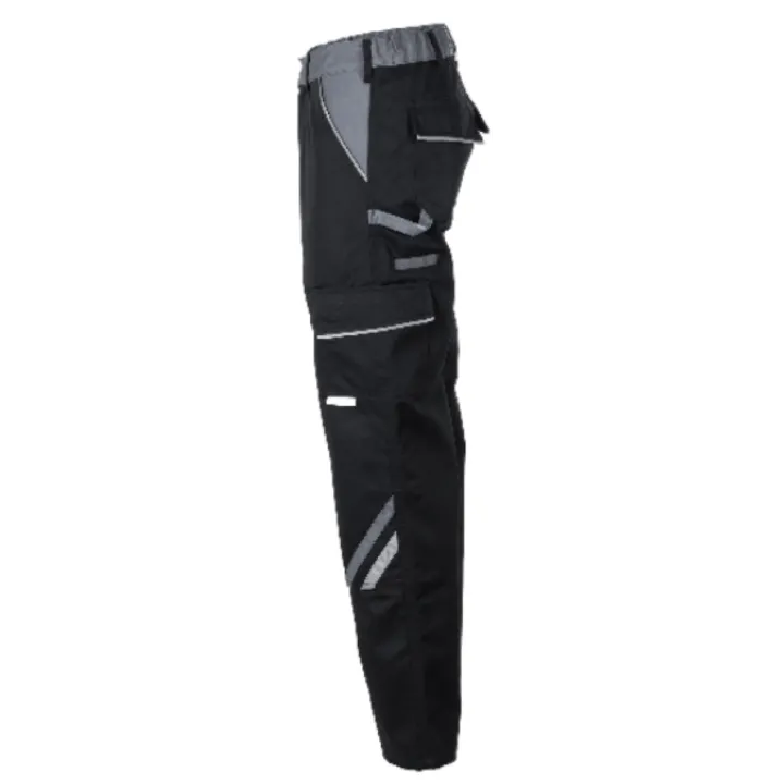Pantalon de travail noir ardoise zinc highline planam profil