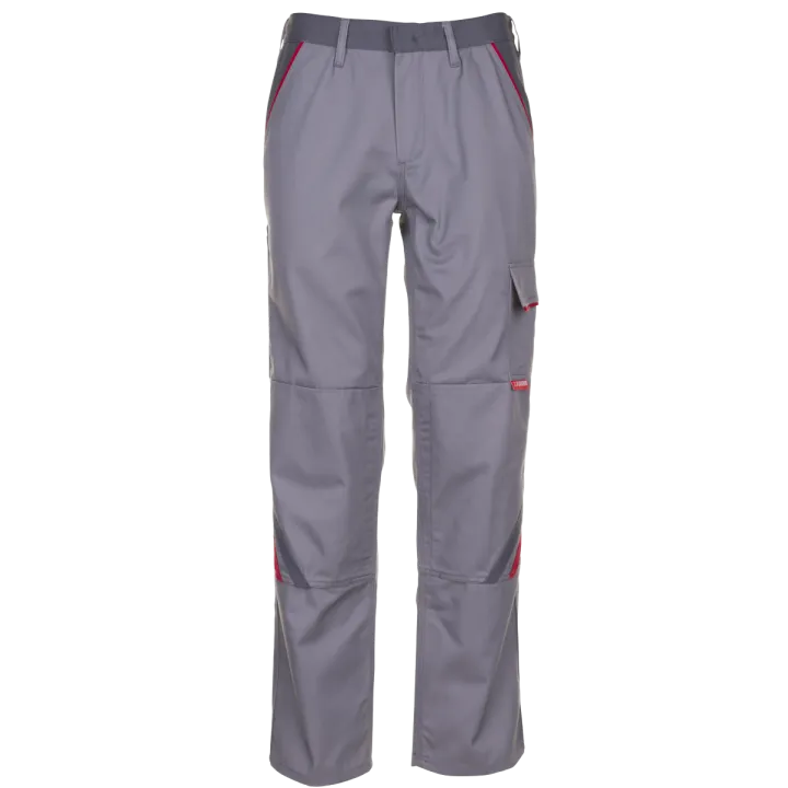 Pantalon de travail zinc ardoise rouge highline planam