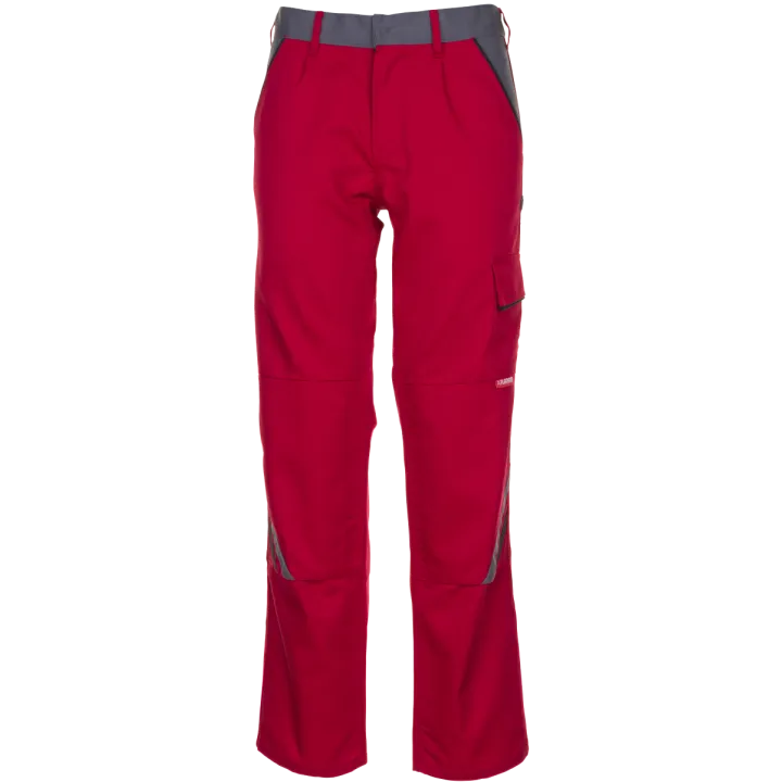 Pantalon de travail rouge ardoise noir highline planam