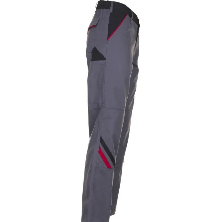 Pantalon de travail noir ardoise zinc highline planam profil