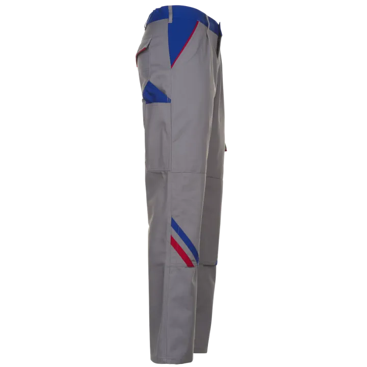 Pantalon de travail zinc bugatti rouge highline planam profil