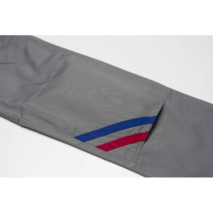 Poche genoux Pantalon de travail zinc bugatti rouge highline planam