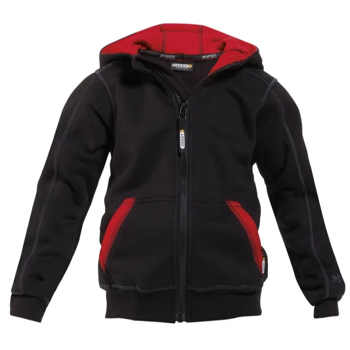 Sweat à capuche pour enfant ou ado WATSON DASSY noir