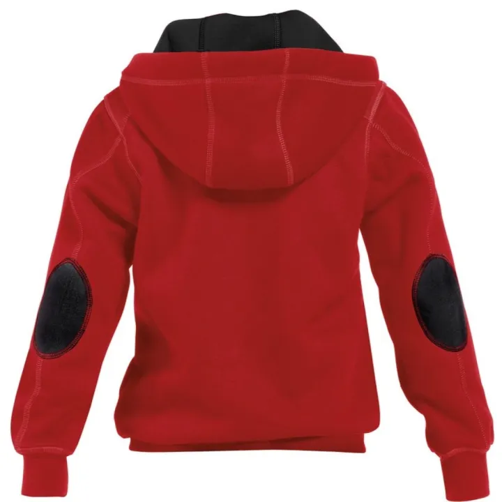 Sweat à capuche pour enfant ou ado WATSON DASSY rouge dos