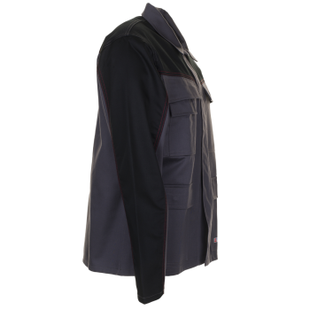 Veste de travail SHIELD Multirisques PLANAM soudure gris / noir profil