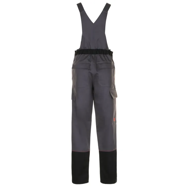 Salopette de travail multirisques SHIELD PLANAM gris / noir dos