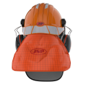 Casques forestier EVOGuard® M3 JSP SAFETY couvre gorge et cape solaire dos