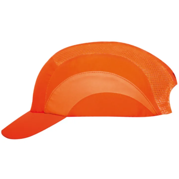 Casquette protection Anti scalp HARDCAP A+ 5 cm JSP orange fluo