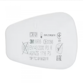 Filtre à particules 3M™ P3 R, 5935 poussières aérosols