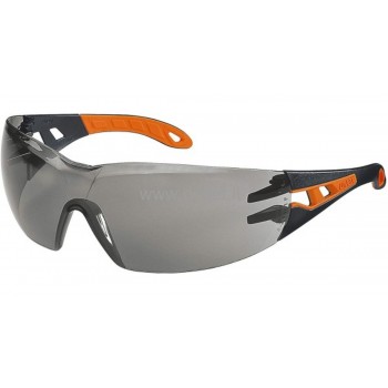 Lunettes de sécurité PHEOS solaire noir orange UVEX