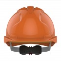 Casque de chantier EVO®3 ventilé - crémaillère - orange I Sécurama