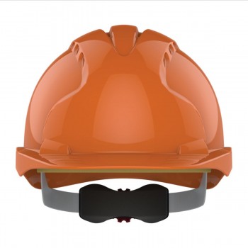 Casque de chantier EVO®3 ventilé - crémaillère - orange I Sécurama