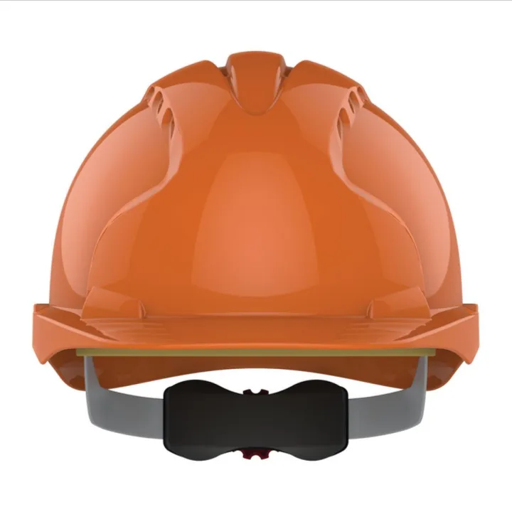 Casque de chantier EVO®3 ventilé - crémaillère - orange I Sécurama