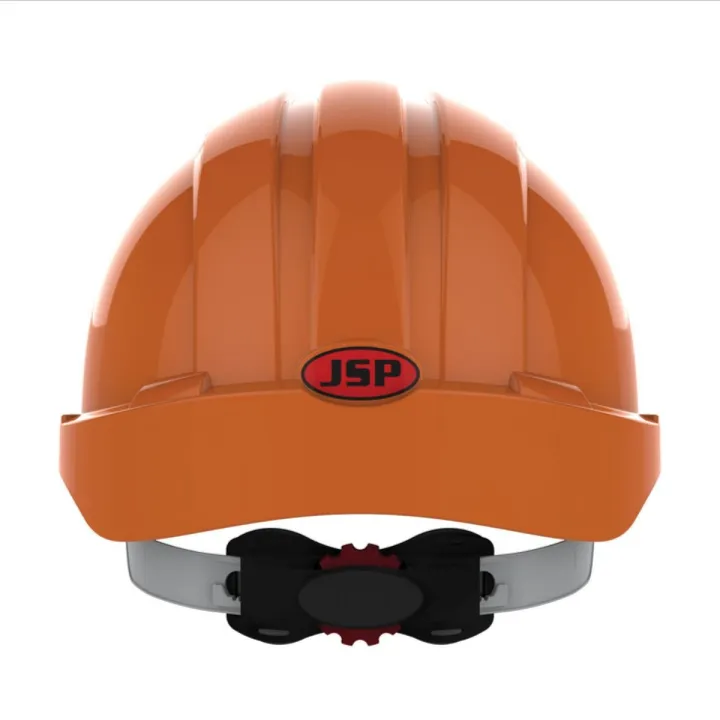 Casque de chantier EVO®3 ventilé - crémaillère - orange I Sécurama