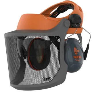 Serre-tête débroussaillage avec écran EVOGUARD M3 JSP