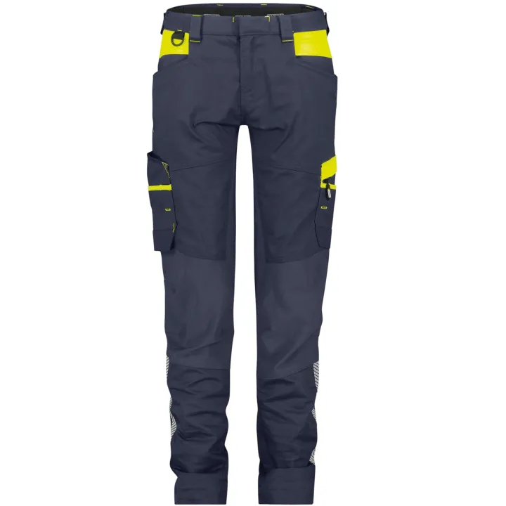 Pantalon de travail FEMME hong kong SMART FLEX élasthanne DASSY bleu nuit
