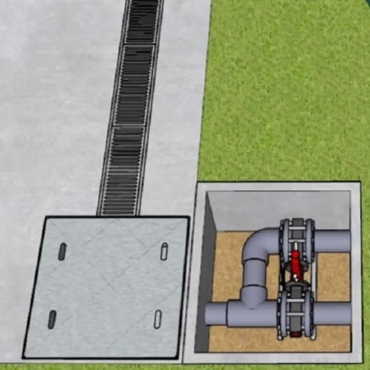 Regard collecteur caniveau phytosanitaire SOLHEAD