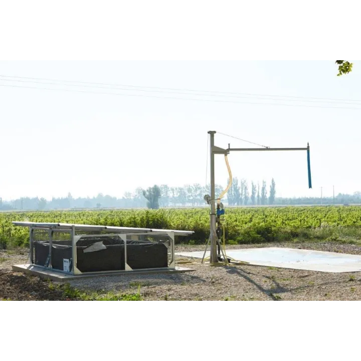 Potence colonne remplissage Inox hauteur réglable SOLHEAD