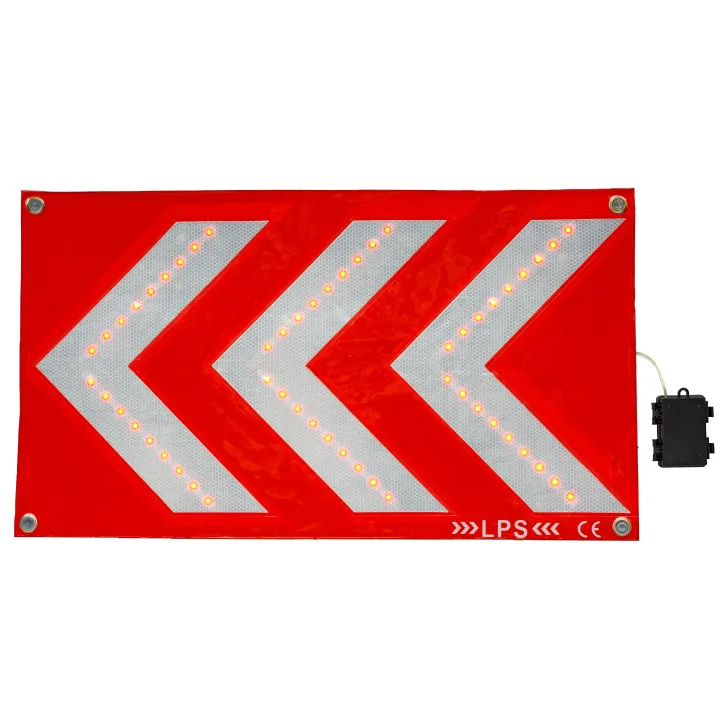 Bandeau sécurité de signalisation à leds blanc et rouge  LPS