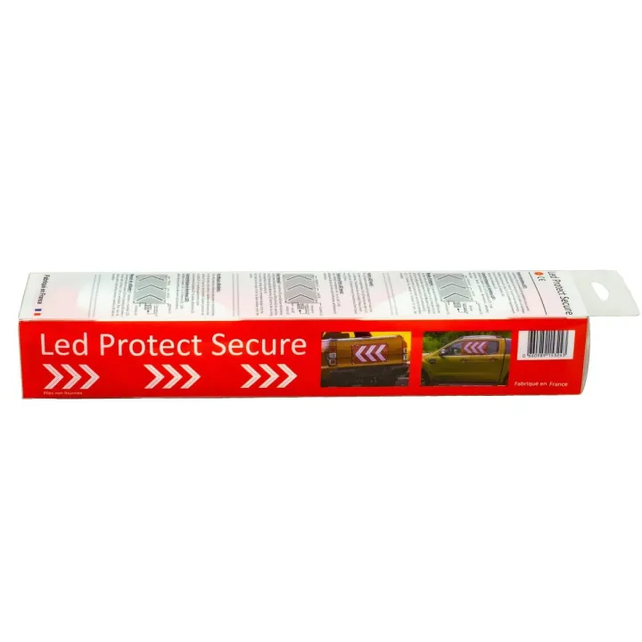 Bandeau sécurité de signalisation à leds blanc et rouge  LPS emballage