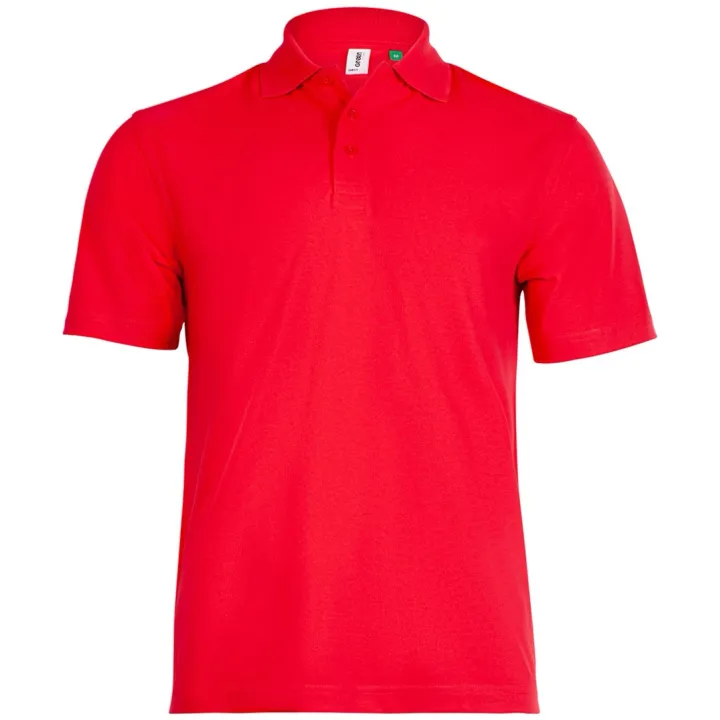 Polo écologique GR11 Uneek Confort et Élégance rouge