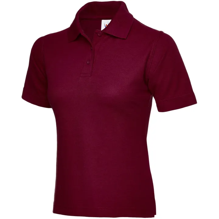 Polo femme Uneek UC106 220 gr bordeaux
