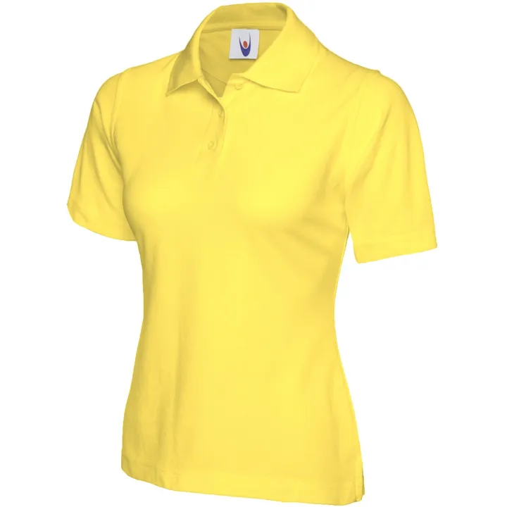 Polo femme Uneek UC106 220 gr  jaune poussin